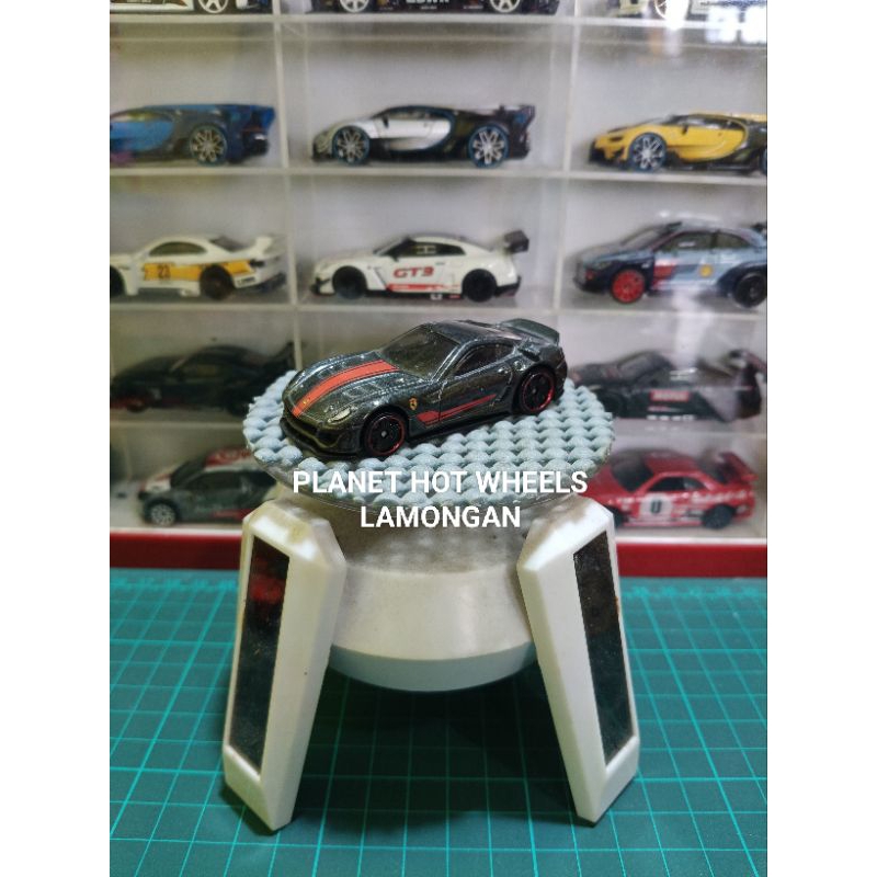 hot wheels ferrari 599xx hitam loose