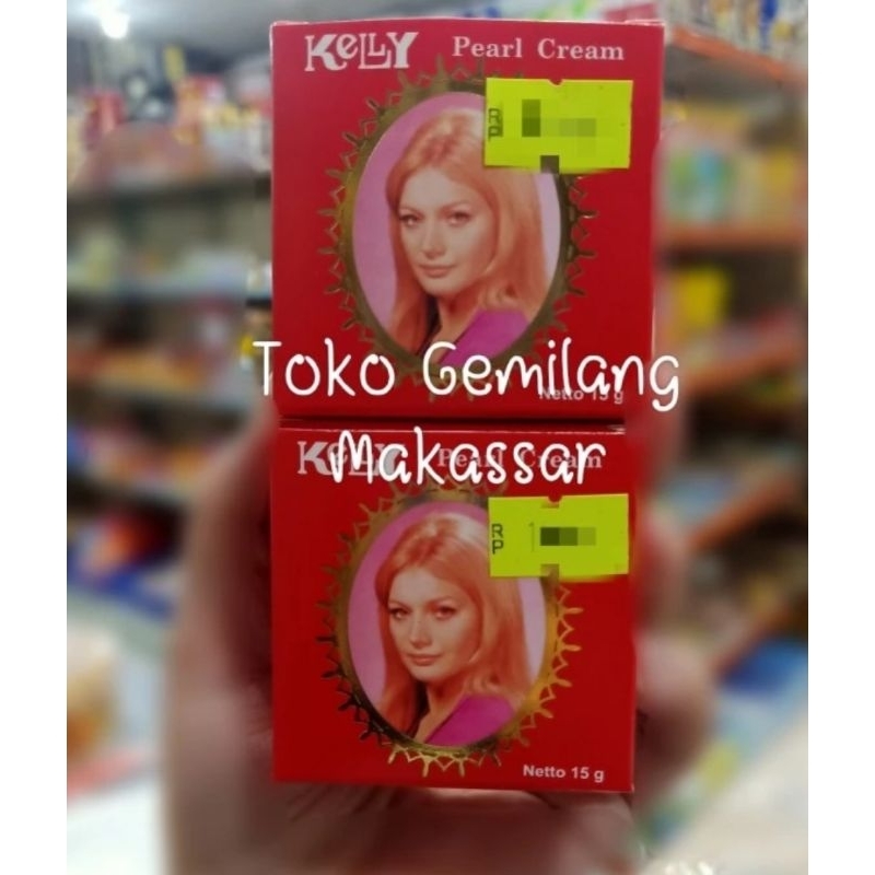 KELLY Pearl Cream 15 gram Mutiara