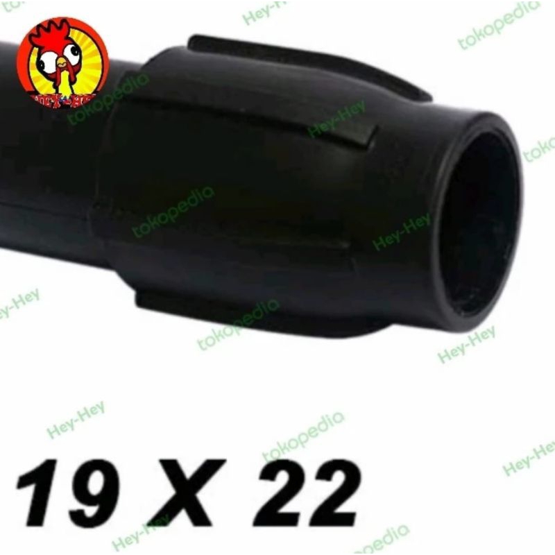 Konektor Tiang Tenda Awning Teleskopik 22 mm x19 mm