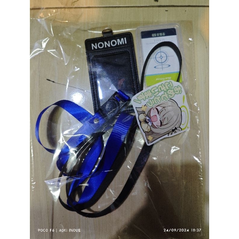 

AOI Nonomi Layard / Name tag / Id Card fullset Blue archive