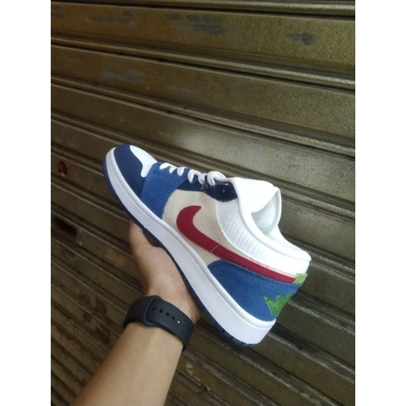 Sepatu Nike Air Jordan 1Low French Blue