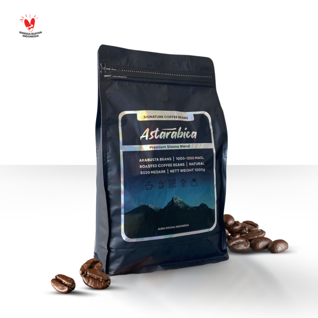 

Sinona Kopi Blend Astarabica | 70% Arabica 30% Robusta