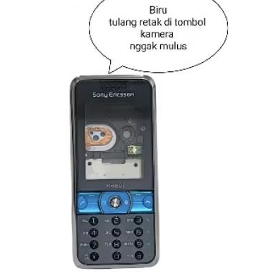 Casing Sony Ericsson K660 K660i Original copotan.