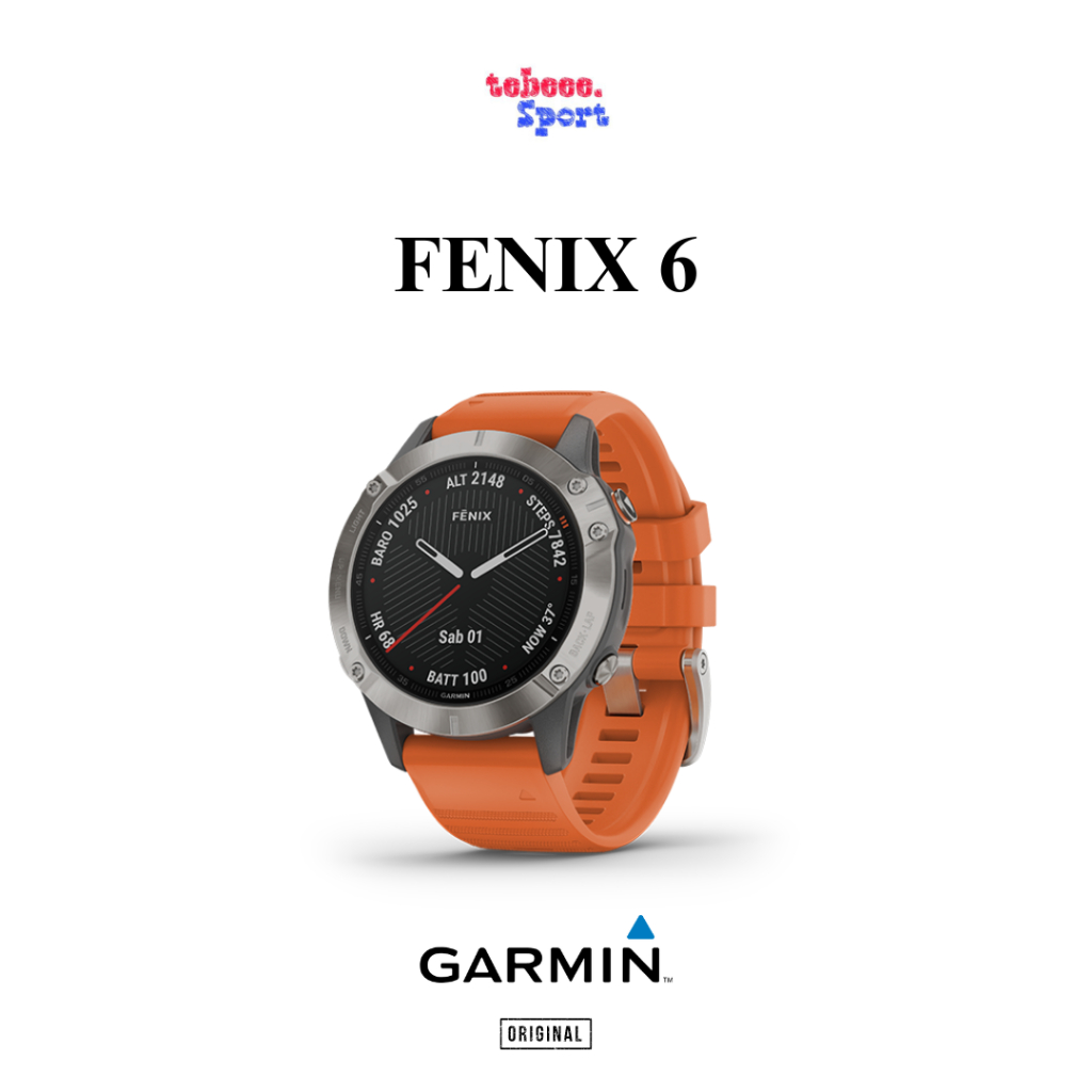 GARMIN FENIX 6 (SECOND) - Sapphire Titanium