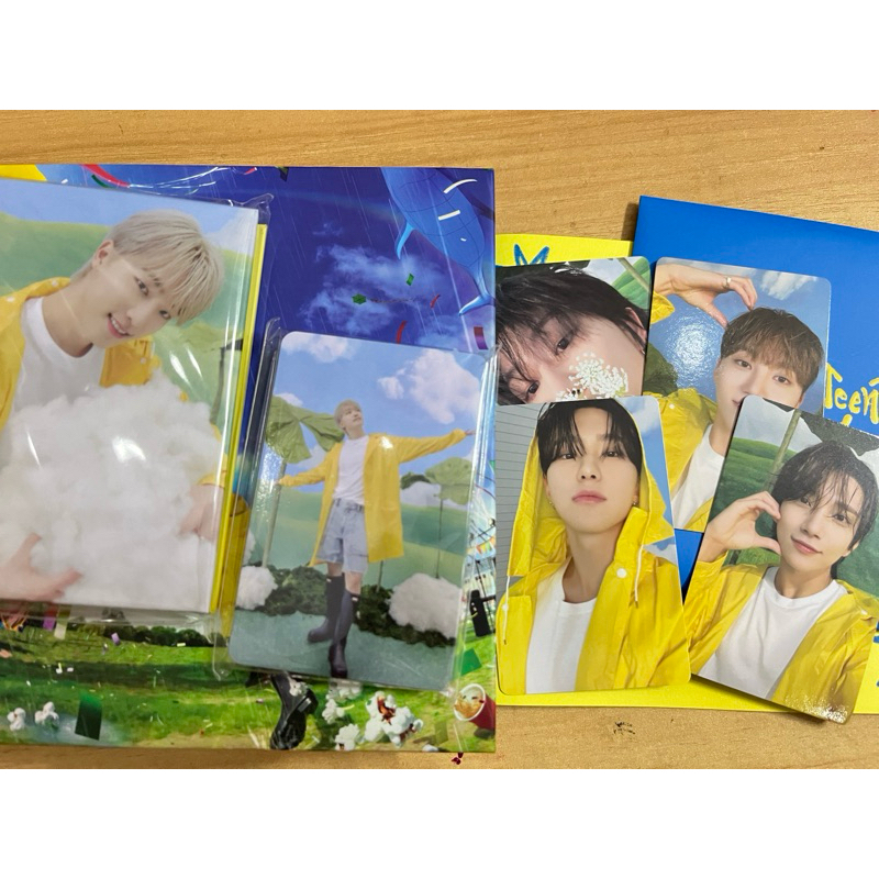 CARVER SEVENTEENTH HEAVEN DINO BOOKLET PHOTOCARD THE8 JOSHUA SEUNGKWAN HOSHI