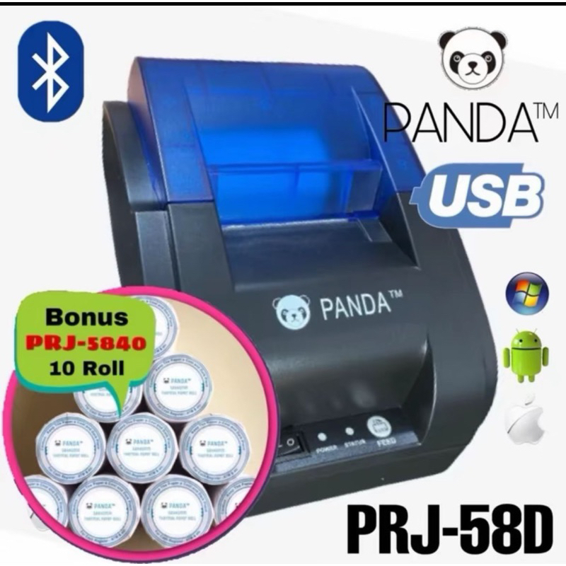 PRINTER THERMAL BLUETOOTH RESI