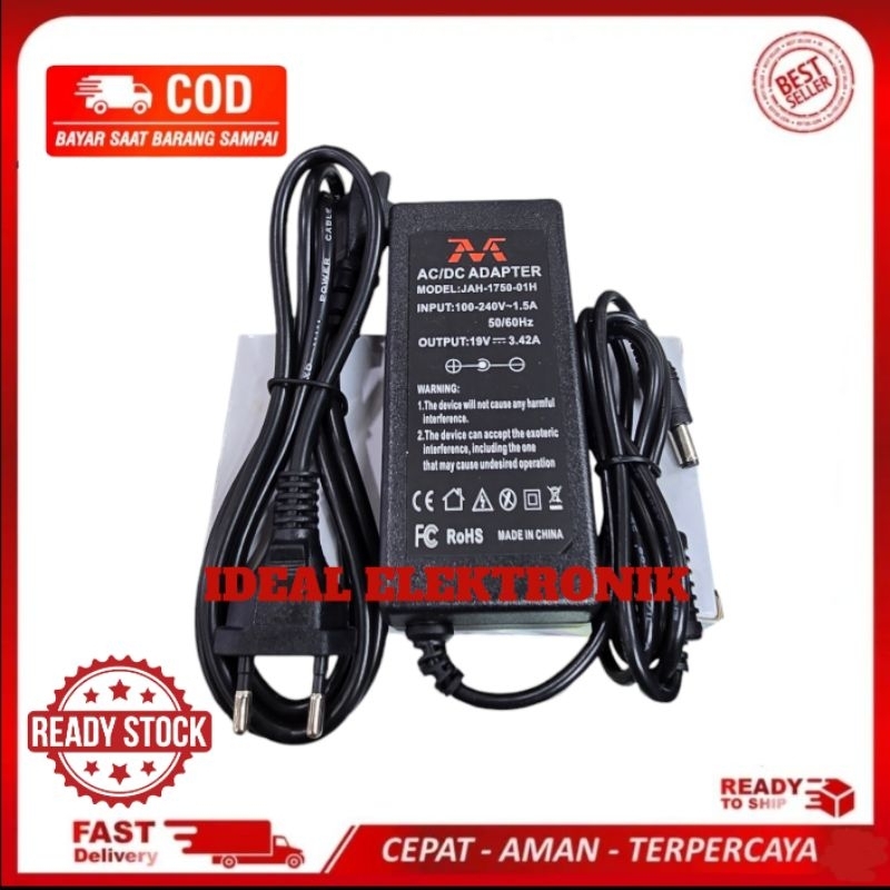 Adaptor DVR 19V 3.42A / Adaptor CCTV Avtech