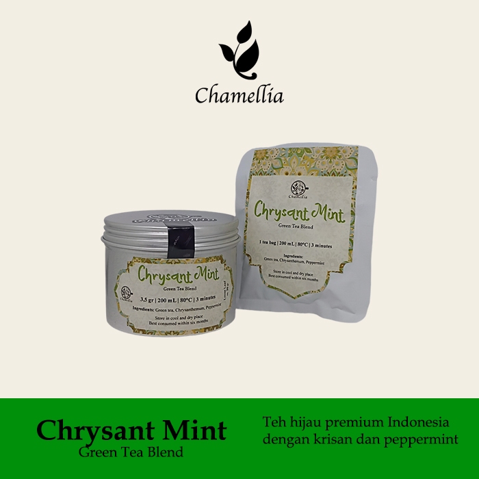 

Chamellia CHRYSANT MINT - Artisan Green Tea Blend