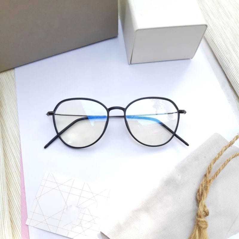 ELZIO BRILL - Frame Kacamata AIO - Bisa Minus Plus Cylinder (Free Box+Lap+Cleanser)