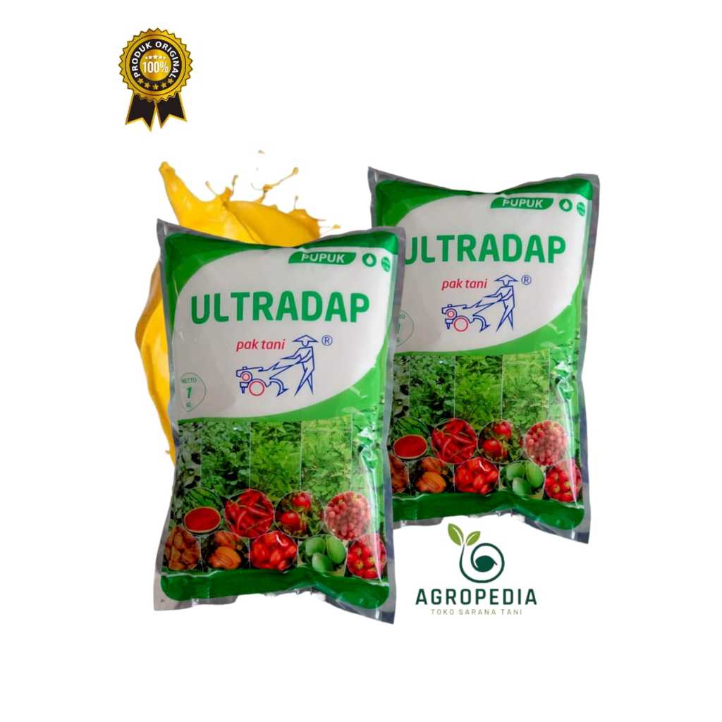 Pupuk Ultradap 1kg Pak Tani -  Pupuk Untuk Pertumbuhan daun batang dan akar
