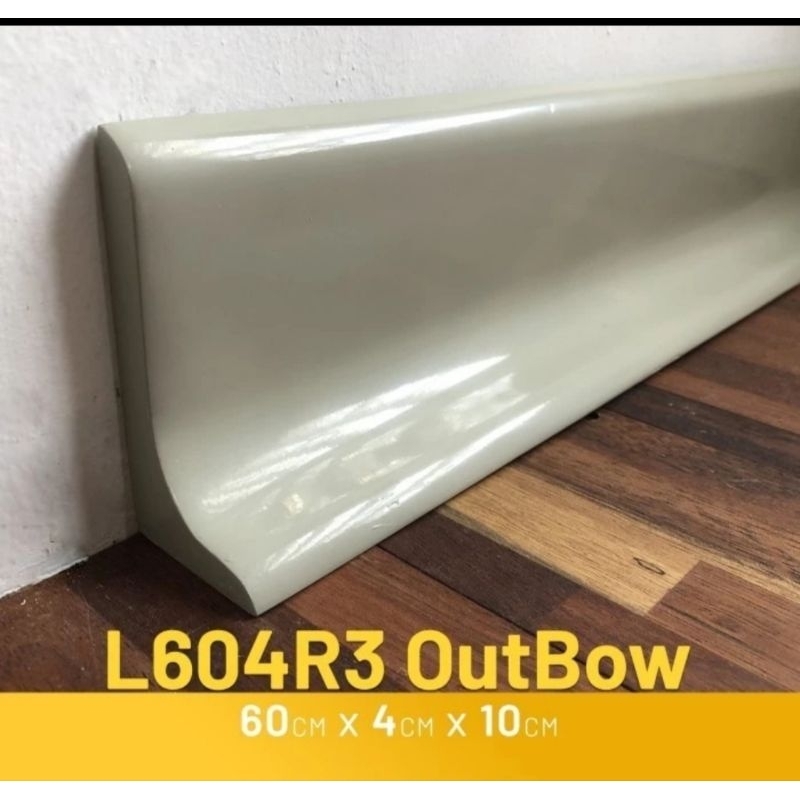 HOSPITAL PLINT LANTAI ,skirting lantai hospital p60 L4 T10 / HOSPITAL PLINT type tempel