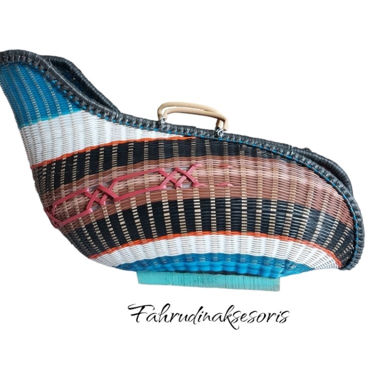 Lebih Laris  TAS KISA KISO KEPEK AYAM BAHAN FULL FIBER  BAHAN FULL ROTAN
