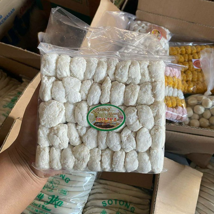 

Cireng Kriwil Mini Ibu Ika Isi 50 Pcs Cireng Frozen food