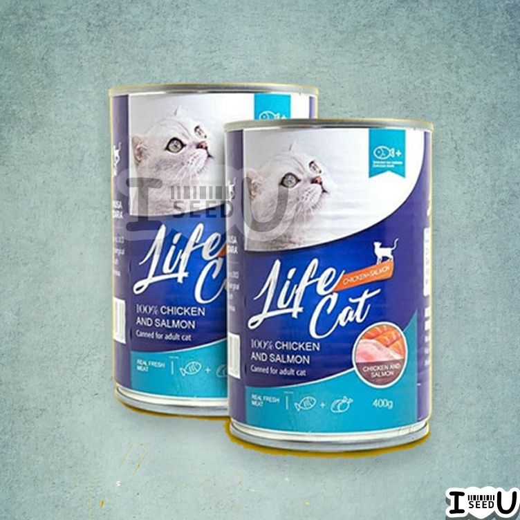 Grosir Belanja  Life Cat Kaleng 4gr Wet Food Makanan Kucing Basah