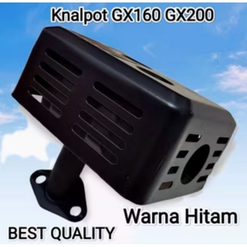 Knalpot alkon / knalpot portable alkon / knalpot pompa sawah / kanlpot pompa air GX 160 GX 200 cocok