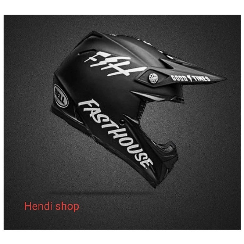 stiker helm bell fashouse full set cutting sticker