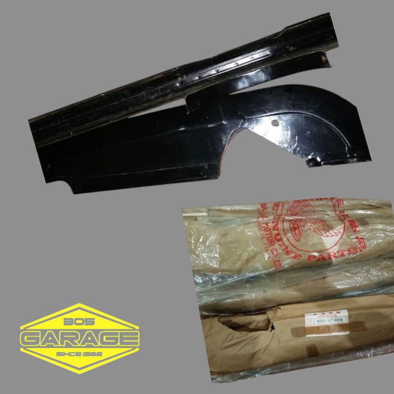 cover tutup rantai bagian atas honda cb100 125 nos original