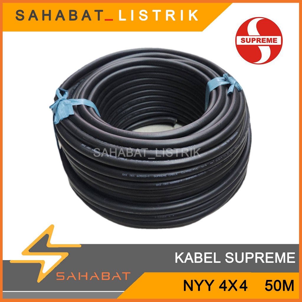 KABEL SUPREME NYY 4X4 50 METER/ TUFUR 4X4 50M