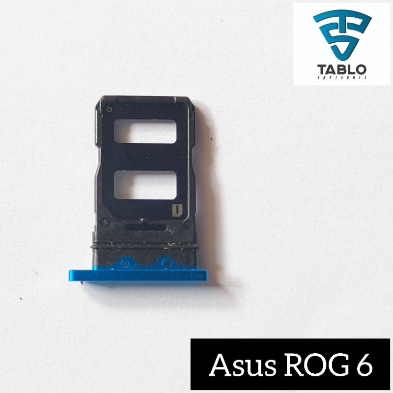 Simtray tempat SIM Asus ROG 6 ROG 6 pro original copotan hp