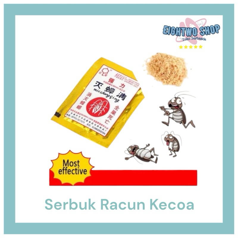 RACUN KECOA MIEZHANGQING/PEMBASMI KECOA/OBAT ANTI KECOA OBAT UMPAN KECOA PENGUSIR KECOA AMPUH
