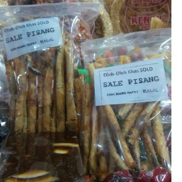 

Stik Sale Pisang Aroma Murah Oleh Oleh Solo