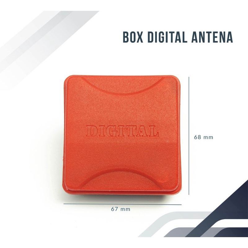 Box driven antena Tv Digital UHF