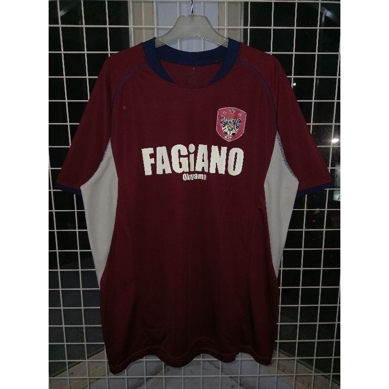 JERSEY ORIGINAL FAGIANO OKAYAMA FC KLUB J LEAGUE JASPO NO PUNGGUNG 12
