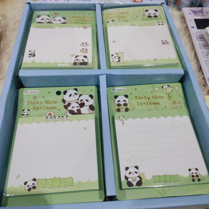 

[COD] Stickynote Panda dan Capybara