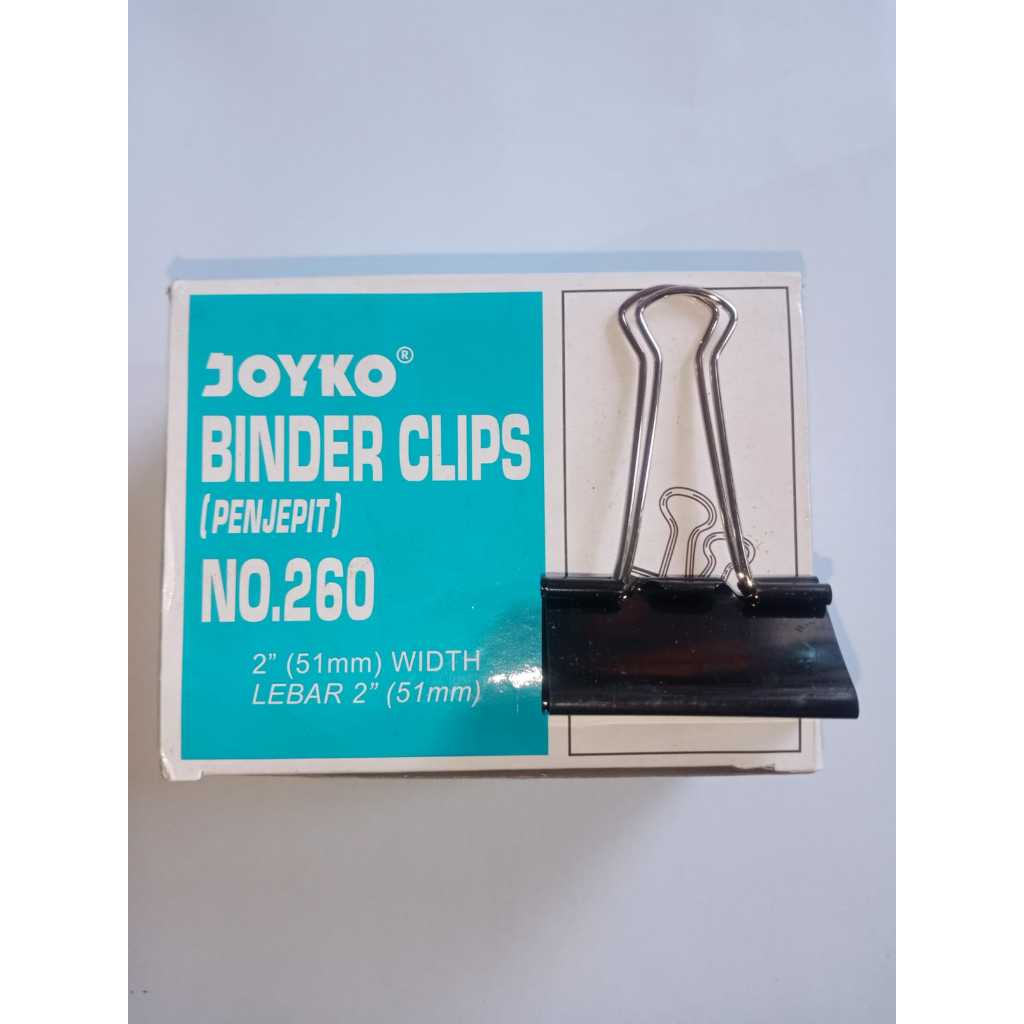

BINDER CLIP/ KLIP KERTAS JOYKO NO. 260