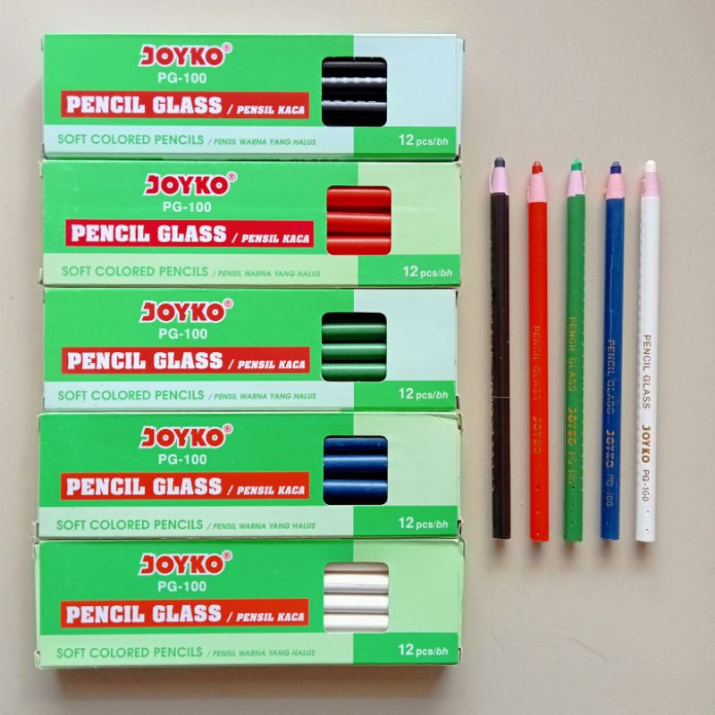 

Pensil Kaca Pencil Glass Joyko PG-100 ( 12 Pcs ) [ Original ]