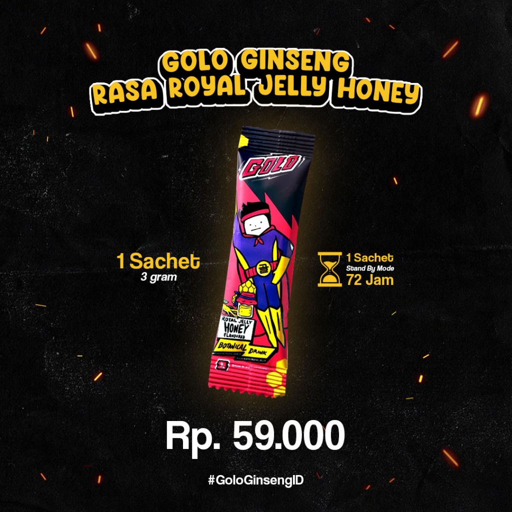 

PROMO Golo Ginseng Rasa Royal Jelly Honey