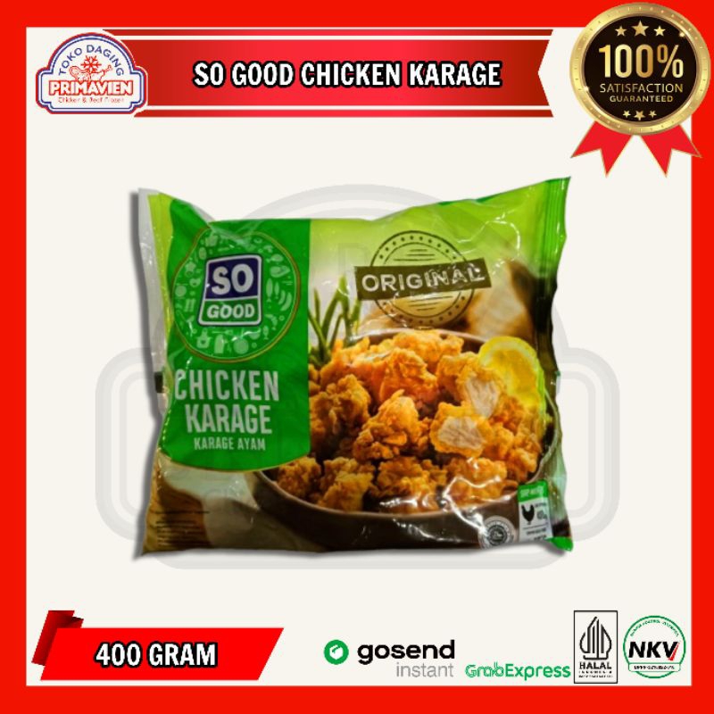 

So Good Chicken Karage (400gram)