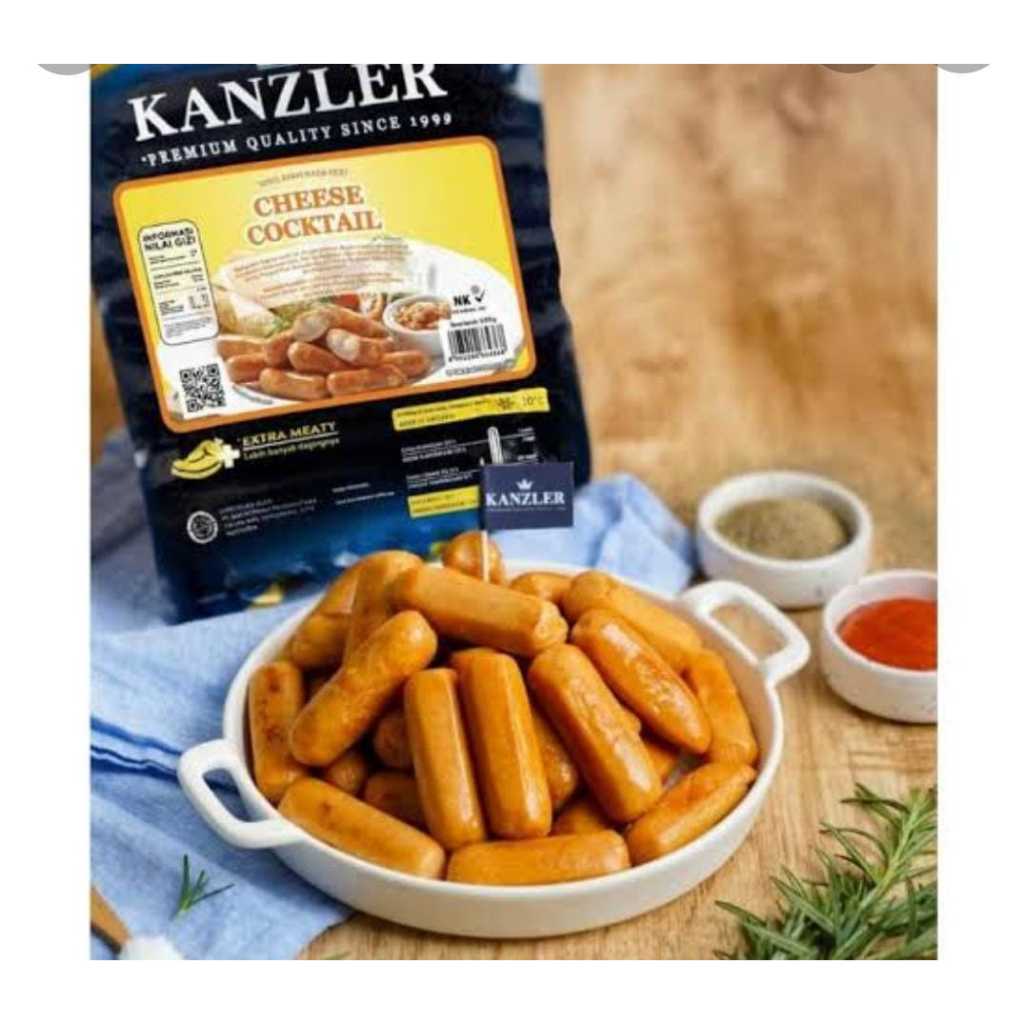 

KANZLER Cheese Cocktail (Sosis Ayam Rasa Keju) 500gr