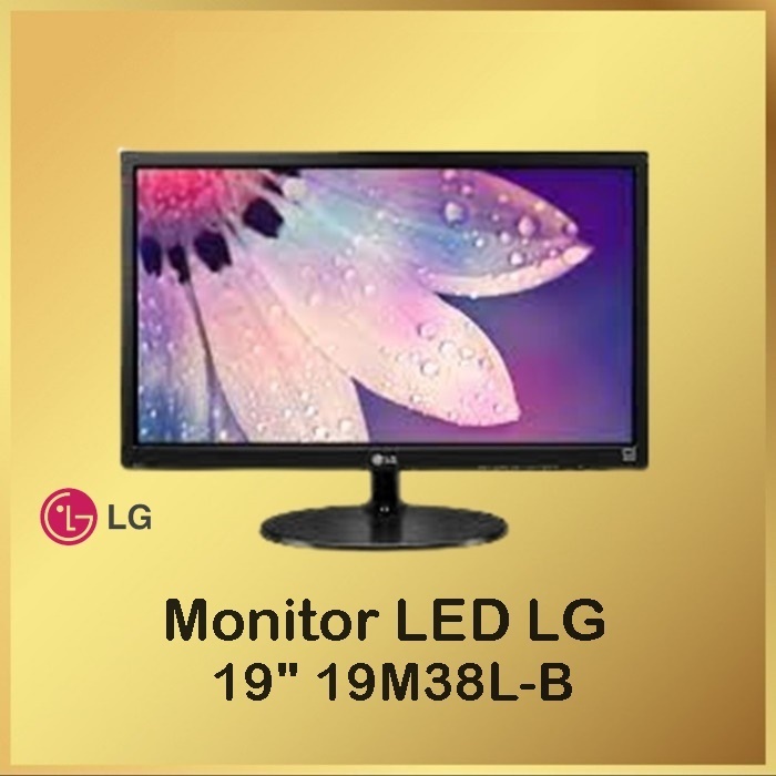 Monitor LG LED 19" 19M38L-B HDMI - 19 LCD LG 19M38L-B