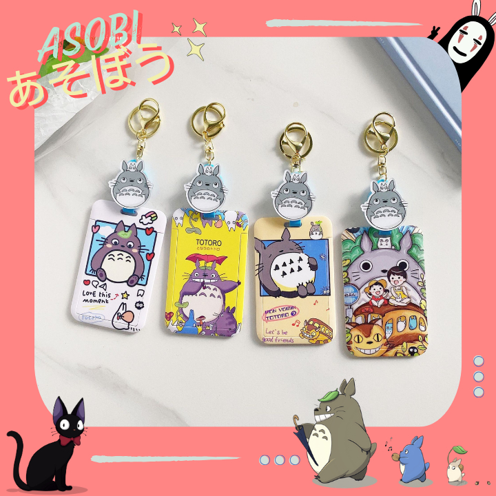 

ASOBI CARD HOLDER ID / NAME TAG / ID CARD GHIBLI TOTORO VIRAL BISA DITARIK JunDW