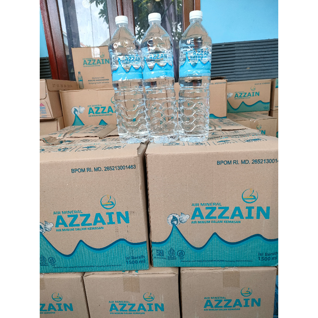 

Air Mineral Azzain 1500ml Botol Besar