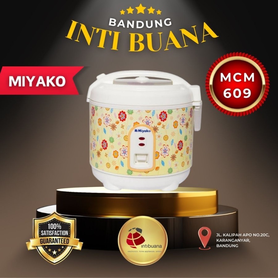 MIYAKO Magic Com Mini 0.6 Liter - MCM-609