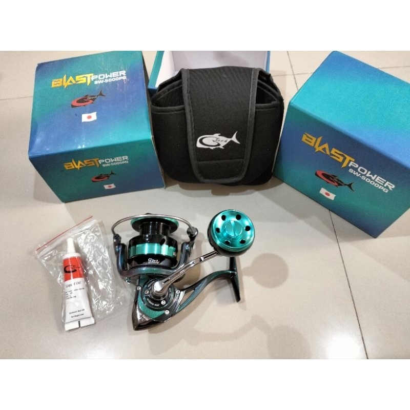 Ready Termurah Reel G Tech Blast Power SW 5000 PG
