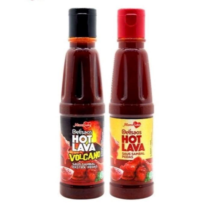 

Mamasuka Delisaos Hot Lava Volcano Saus Sambal Ekstra Pedas 260ml