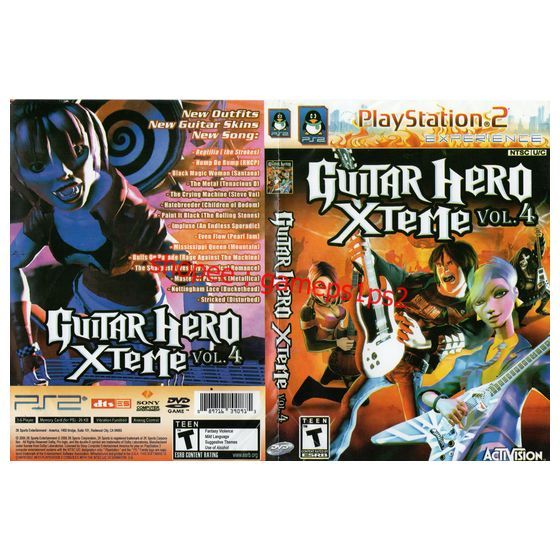 GUITAR HERO XTREME VOL 4 kaset-game ps2