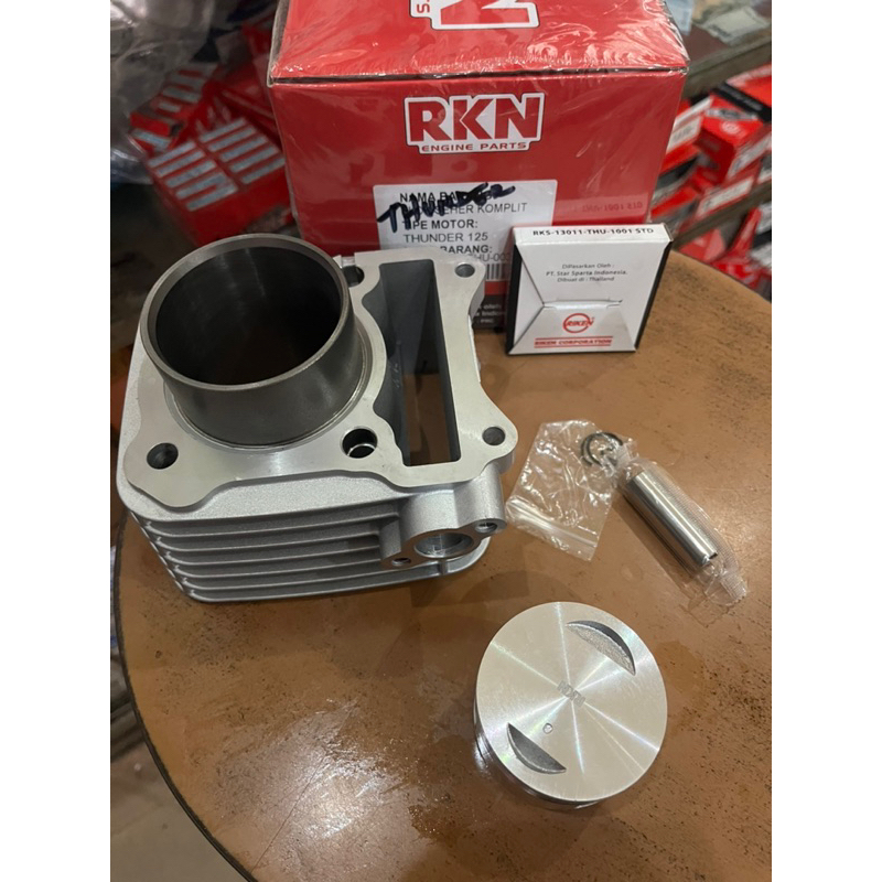 BLOK MESIN COMPLETE PISTON KIT STANDAR THUNDER 125 OLD NEW