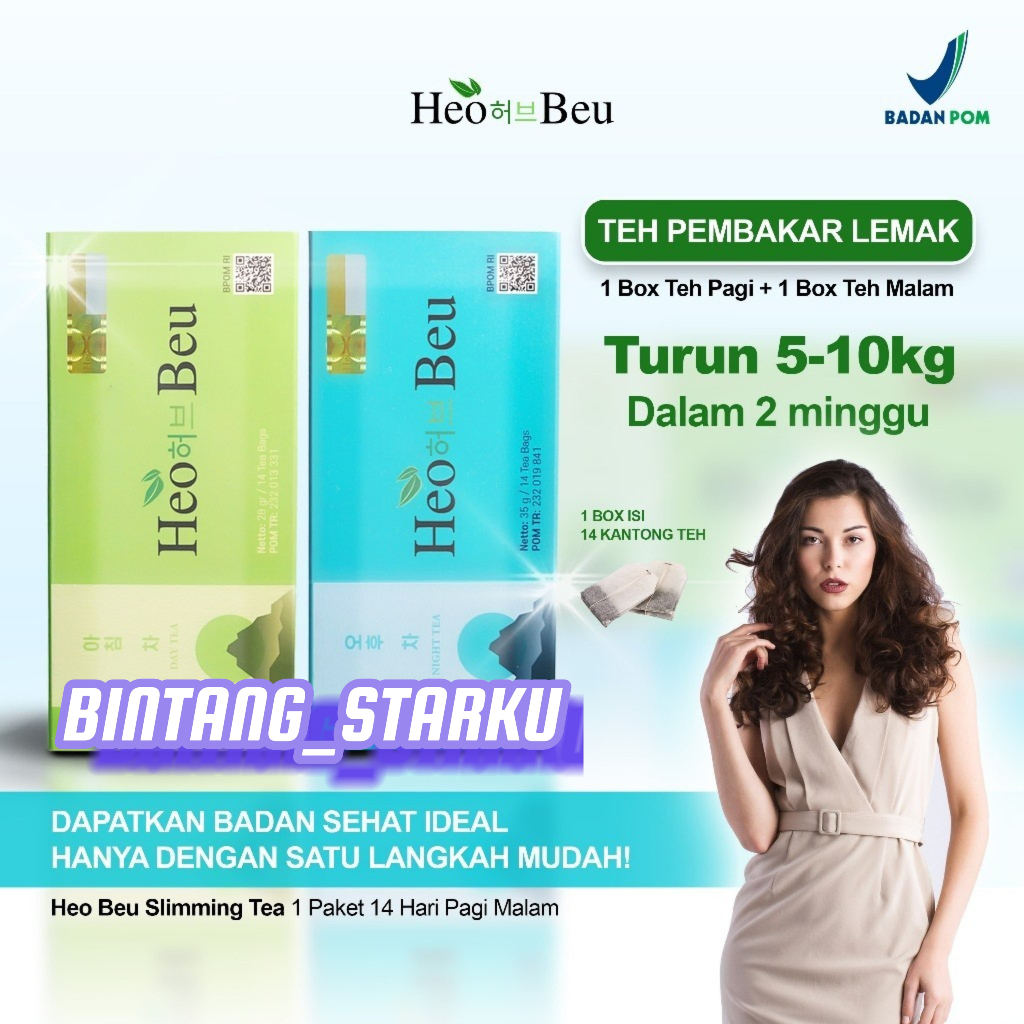 

[ORIGINAL] Teh Heo Beu Slimming tea Original Teh diet Detoslim Pelangsing
