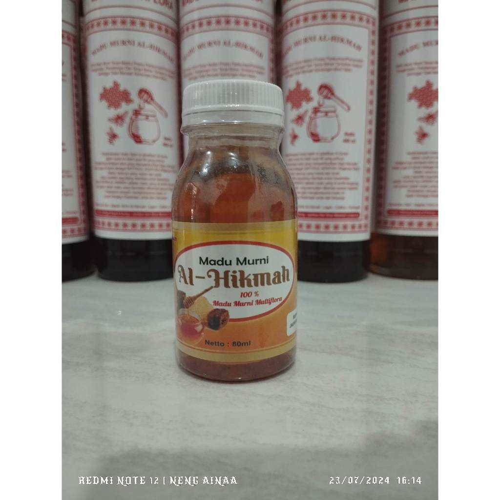 

MADU MURNI AL-HIKMAH 100% MADU MURNI MULTIFLORA 80 ML