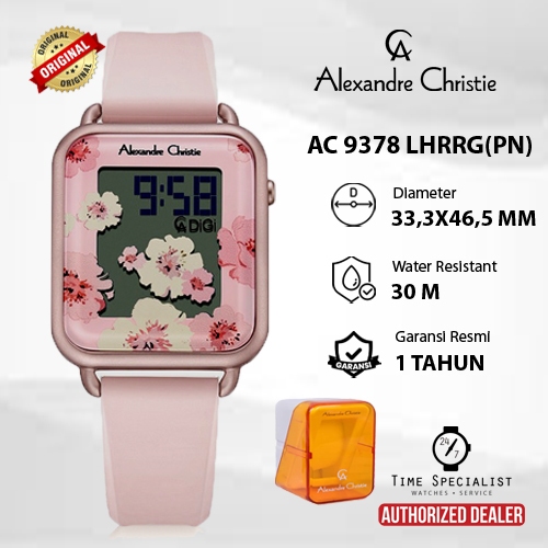 Jam Tangan Alexandre Christie 9378LHR Wanita Original Garansi Resmi 1 tahun