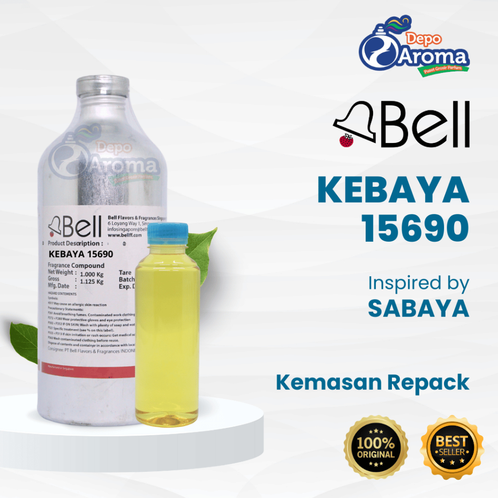 PARFUM BIBIT MURNI - KEBAYA 15690 - REPACKING - BELL