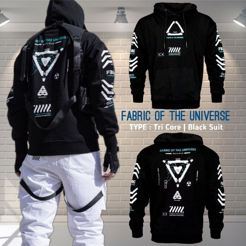 TCORE 2.0 Black - Techwear Hoodie | Jacket Tactical