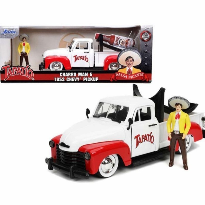 Jada Hollywood Rides Charro Man with 1953 Chevy Pickup Skala 1 : 24