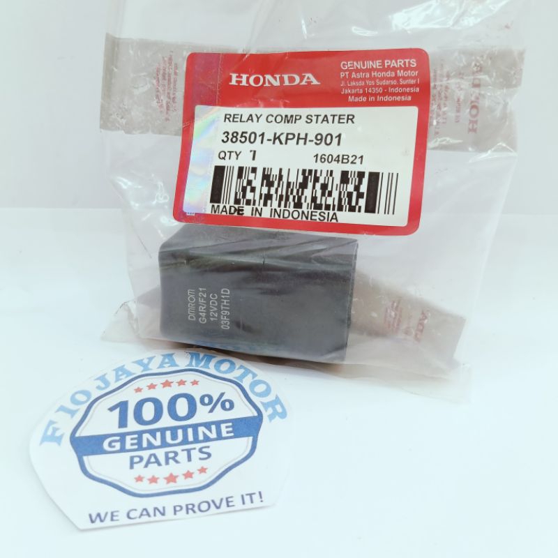 38501-KPH-901 BENDIK STATER RELAY COMP STATER KHARISMA SUPRA X 125 KPH
