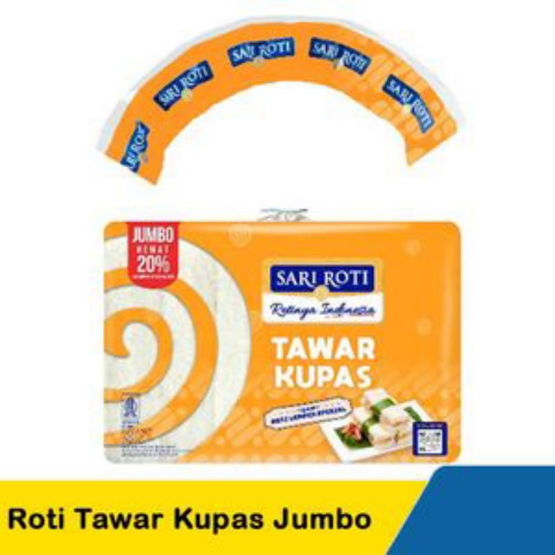 

Sari Roti Tawar Jumbo Kupas