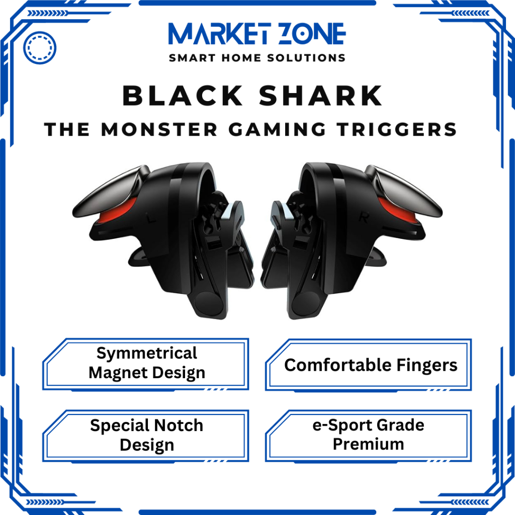 Black Shark The Monster Gaming Triggers L1 R1 PUBG BlackShark Trigger